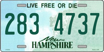 NH license plate 2834737