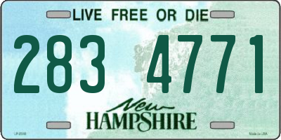 NH license plate 2834771