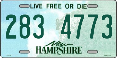 NH license plate 2834773