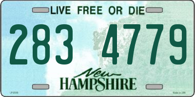 NH license plate 2834779