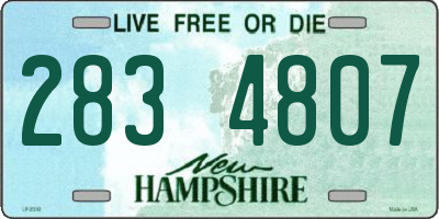 NH license plate 2834807