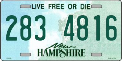 NH license plate 2834816