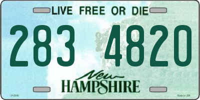 NH license plate 2834820