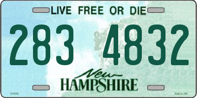 NH license plate 2834832