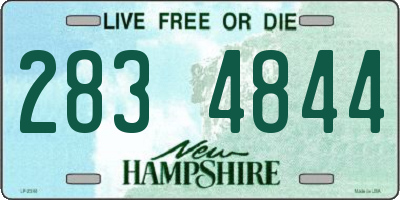 NH license plate 2834844