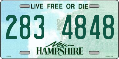 NH license plate 2834848