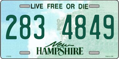 NH license plate 2834849