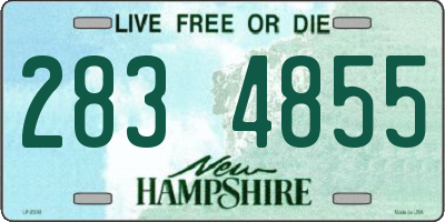 NH license plate 2834855