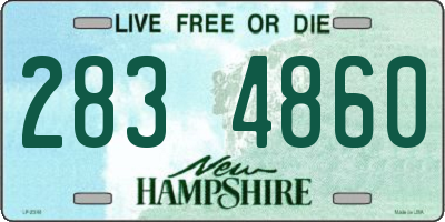 NH license plate 2834860