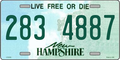 NH license plate 2834887