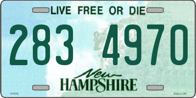 NH license plate 2834970