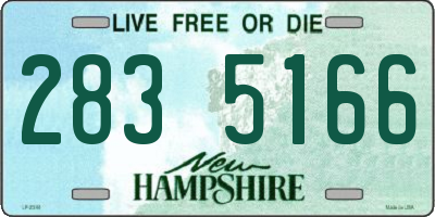 NH license plate 2835166