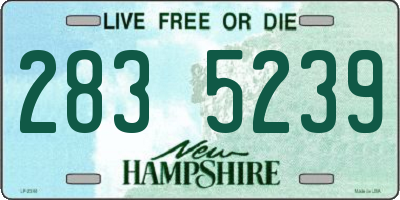 NH license plate 2835239