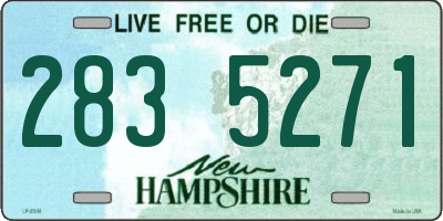 NH license plate 2835271
