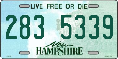 NH license plate 2835339
