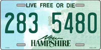 NH license plate 2835480