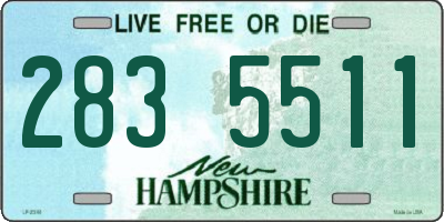 NH license plate 2835511