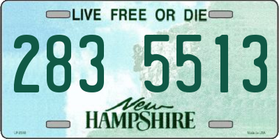NH license plate 2835513
