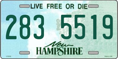 NH license plate 2835519