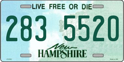 NH license plate 2835520