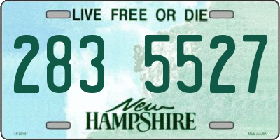 NH license plate 2835527