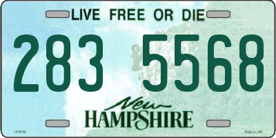 NH license plate 2835568