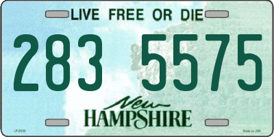 NH license plate 2835575