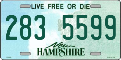 NH license plate 2835599