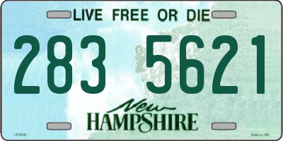 NH license plate 2835621