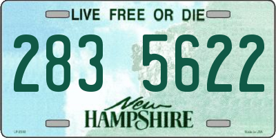 NH license plate 2835622