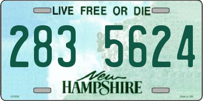 NH license plate 2835624