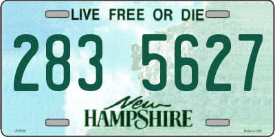 NH license plate 2835627