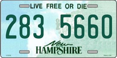 NH license plate 2835660