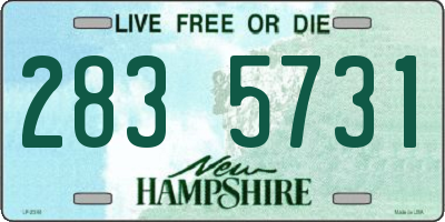 NH license plate 2835731