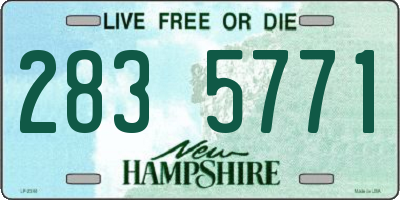 NH license plate 2835771