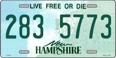 NH license plate 2835773