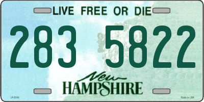 NH license plate 2835822