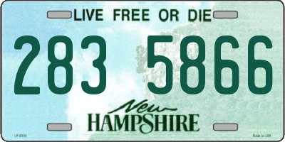 NH license plate 2835866