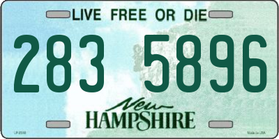 NH license plate 2835896