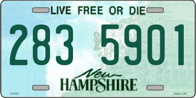 NH license plate 2835901