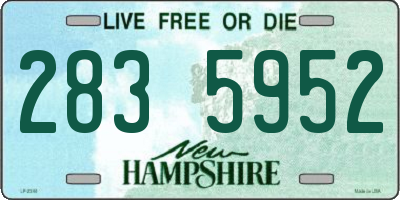 NH license plate 2835952