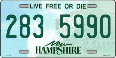 NH license plate 2835990