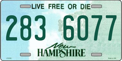 NH license plate 2836077