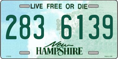 NH license plate 2836139