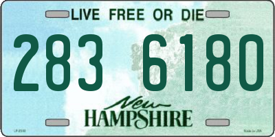 NH license plate 2836180