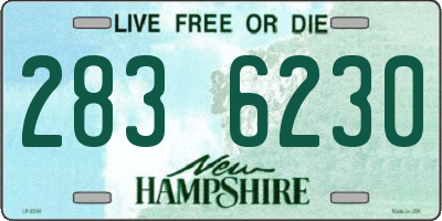 NH license plate 2836230