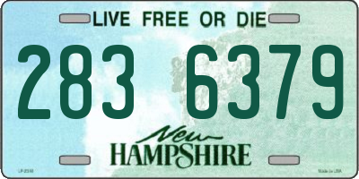 NH license plate 2836379