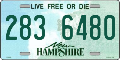 NH license plate 2836480