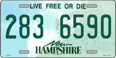 NH license plate 2836590