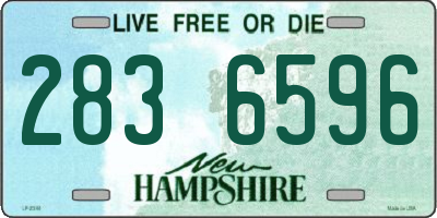 NH license plate 2836596